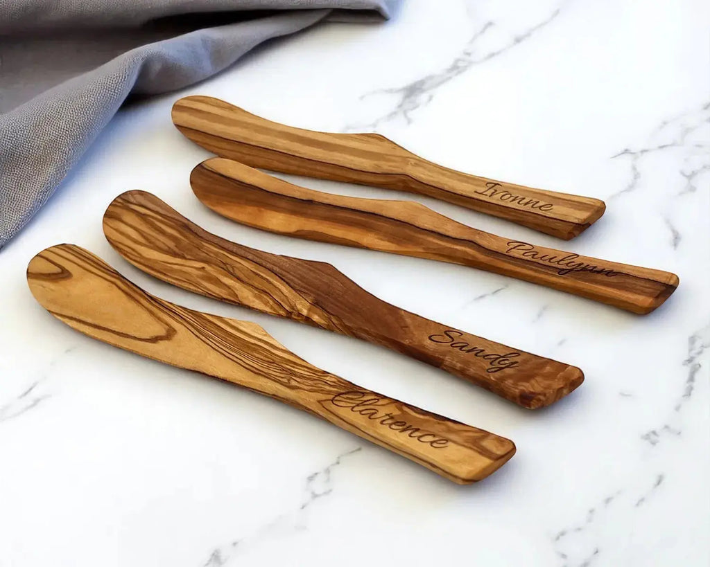 Olive Wood Butter Spreader
