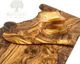 Olive Wood Butter Spreader – 7.5 Inches – Engraved Option Available