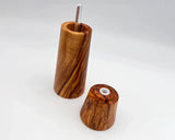 olive wood salt and pepper mill