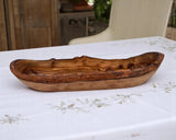 Handmade wooden basket bowl | Olivarts