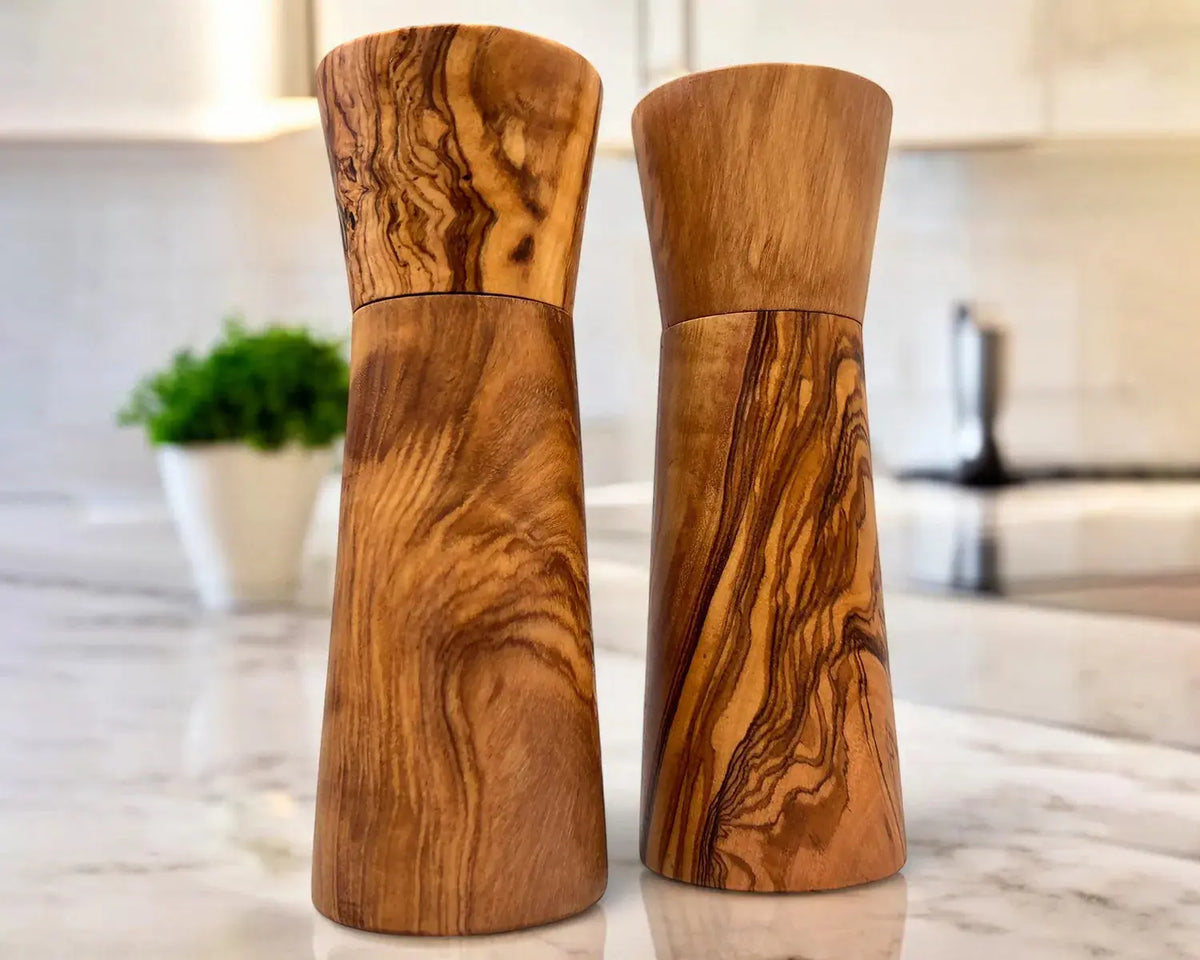 Olive wood shakers
