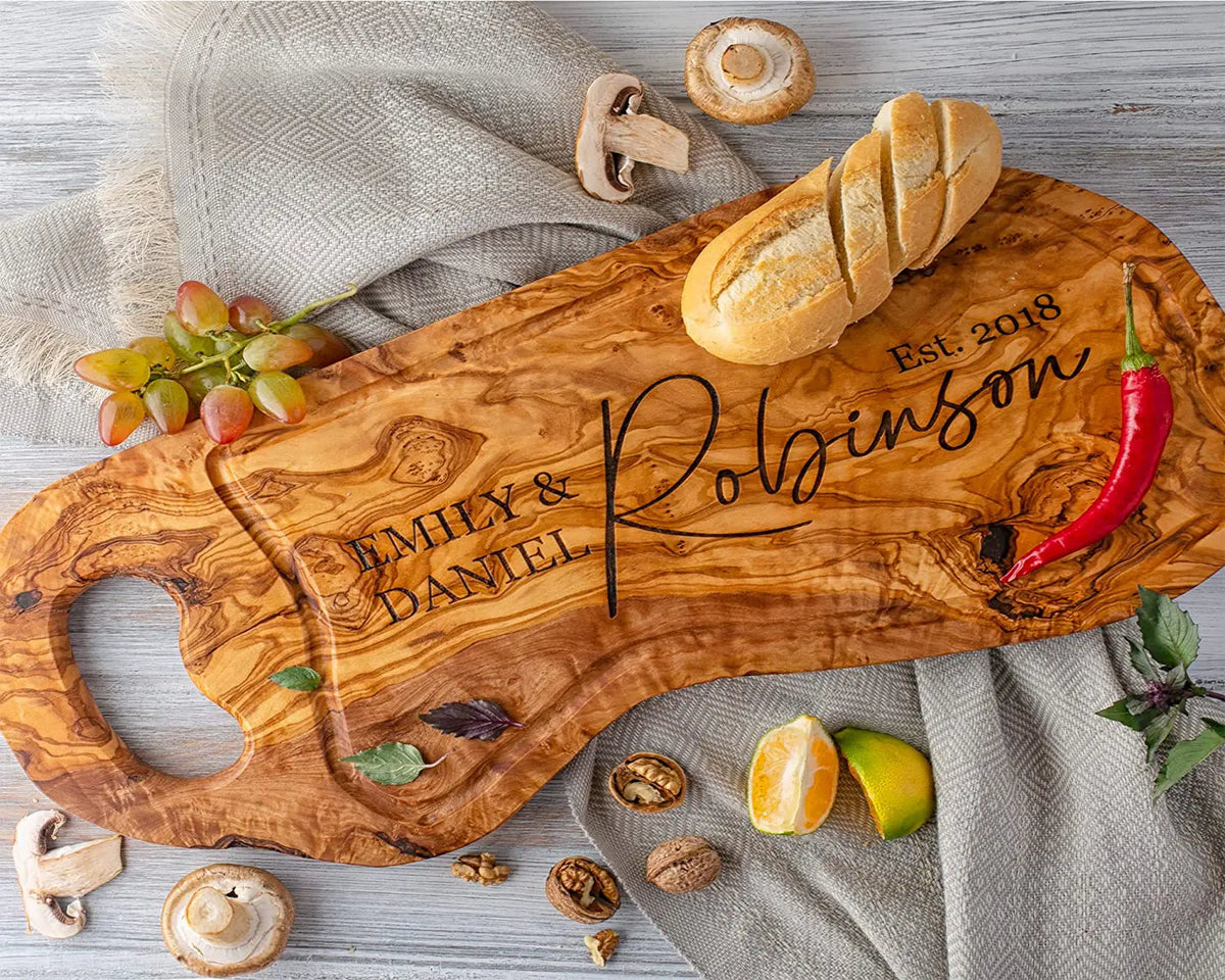 Engraved Cutting Boards | Olive Wood Chopping Board | Olivarts