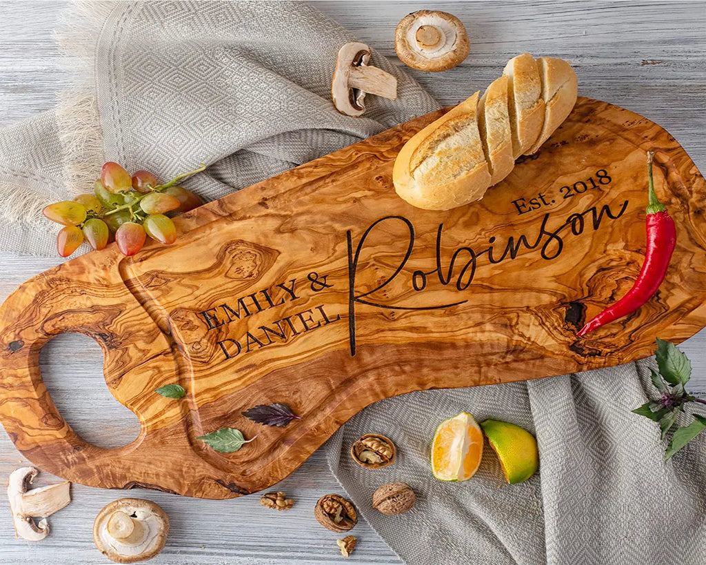 Engraved Cutting Boards | Olive Wood Chopping Board | Olivarts