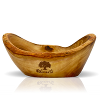Vintage Wooden Bowl - Handmade Rustic Olive Wood  Bowl | Olivarts