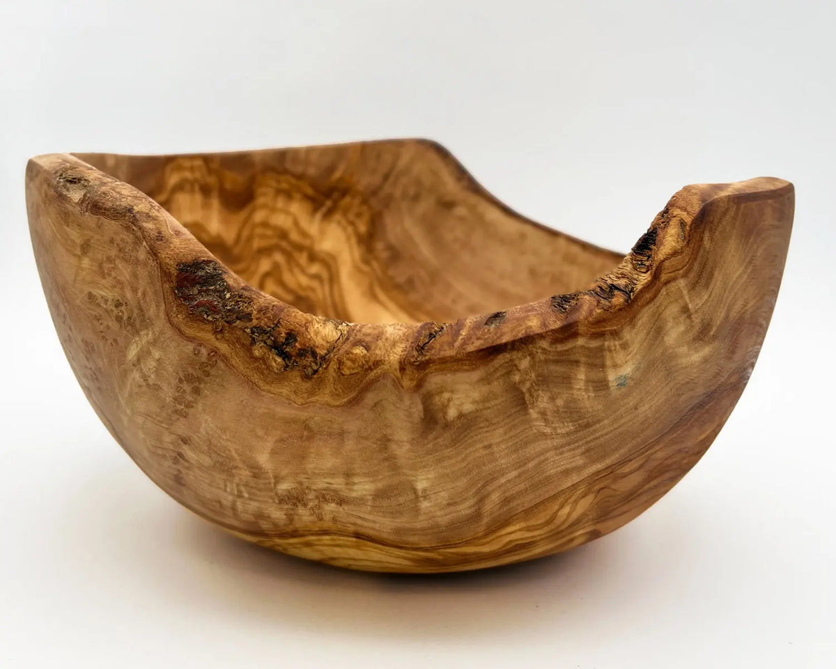 Handmade Olive Wood Bowl Large | Olivarts