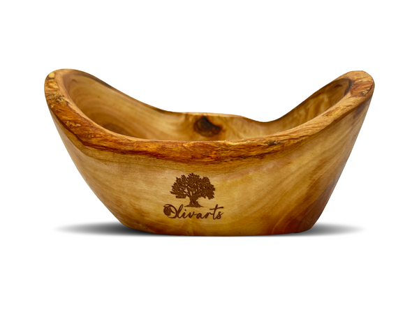Large Wooden Bowls | Rustic Olive Wood Bowl | Olivarts