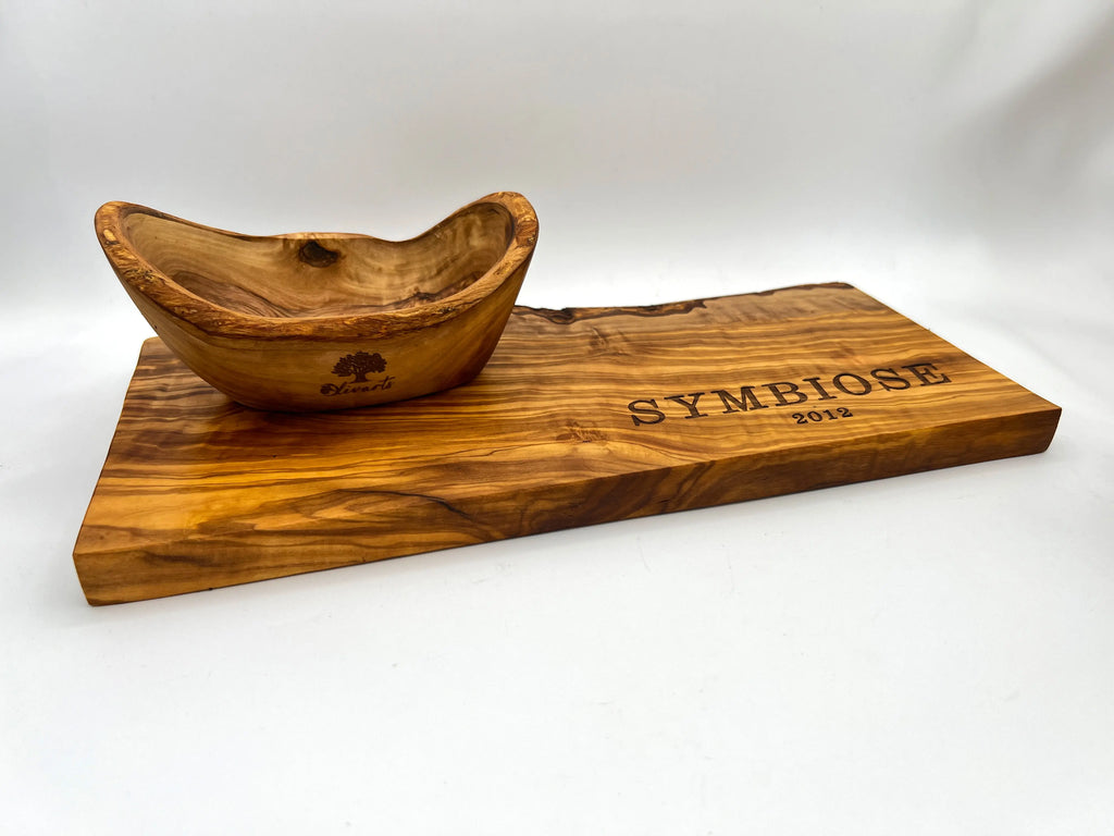 Personalized Olive Wood cutting board