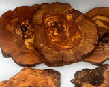 Unfinished Olive Wood Rounds - For Epoxy and Crafting (7-9 Inch) - Olivarts