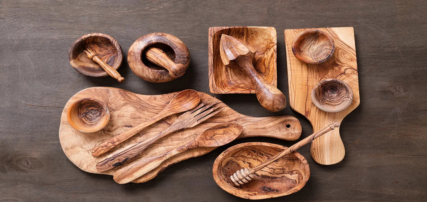 OLIVE WOODKITCHEN & DECOR ITEMS