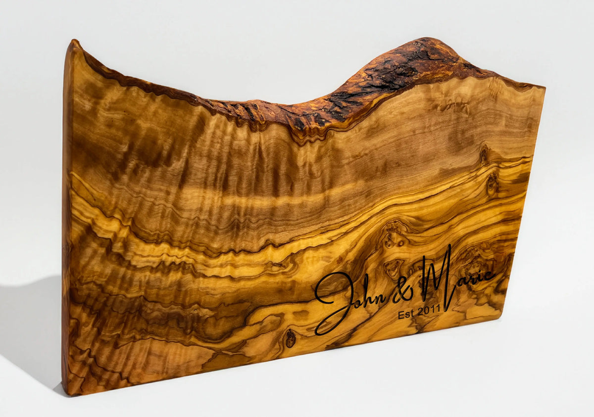 Cutting Board Wooden | Rustic Wood Cutting Board | Olivarts