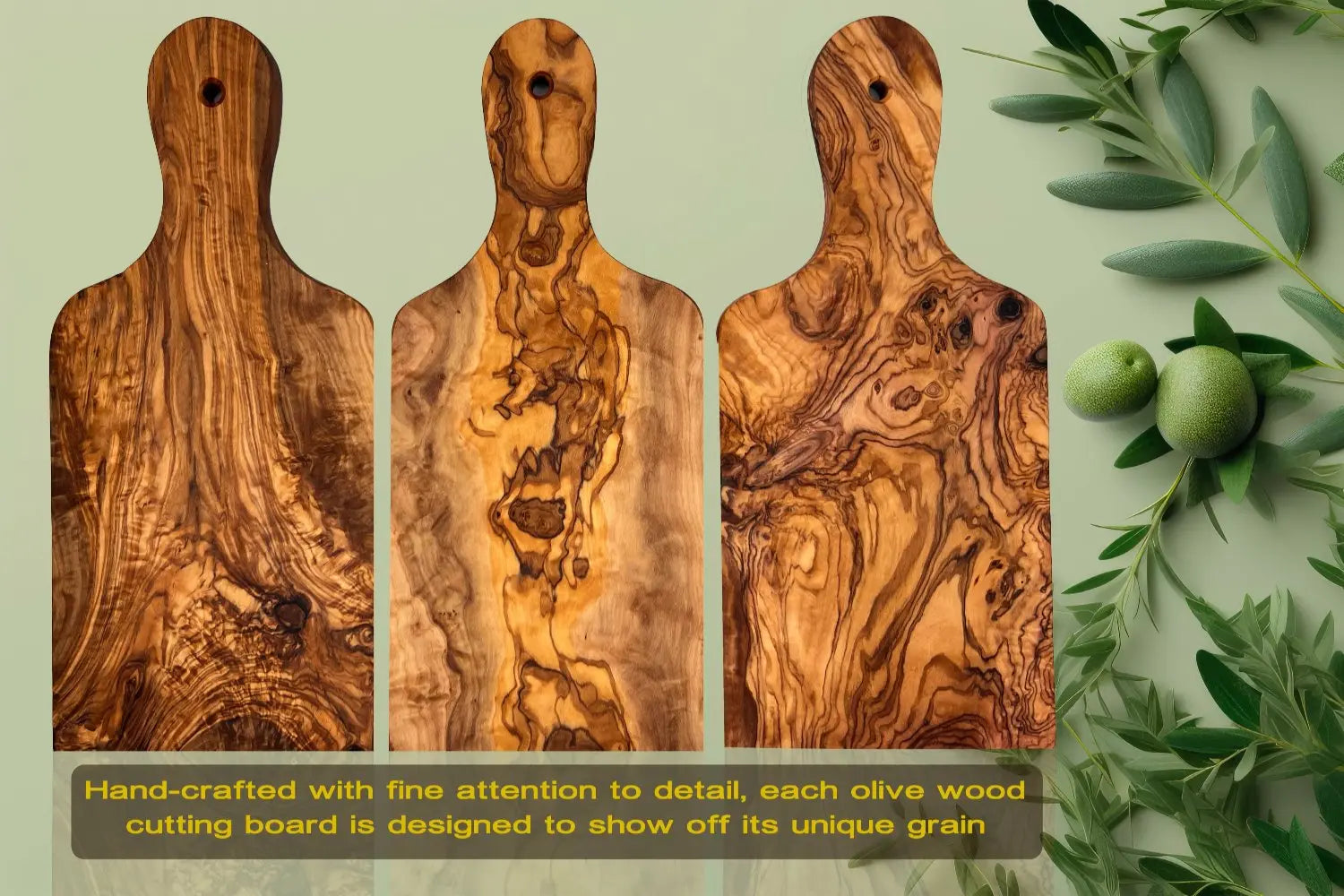 Engraving Cutting Boards | Olive Wood Small Cutting Board | Olivarts