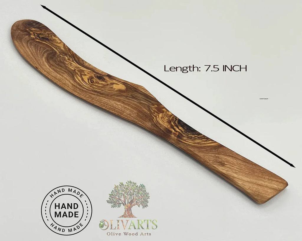 Olive Wood Butter Spreader